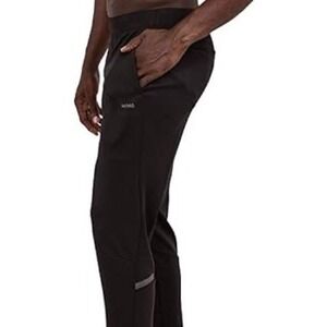 Skora Joggers Pants Men Wick-Dry Black Athletic Reflective Training Joggers Soft